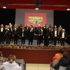 Actuación de la coral de Villamañan.