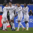 Mbappé hizo el primer gol del Real Madrid en la victoria del Real Madrid frente al Alavés en Mendizorroza.