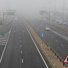 Niebla en la N-120.