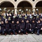Acto de recibimiento a los 25 nuevos bomberos del Servicio de Prevención, Extinción de Incendios y Salvamento de la Diputación de León