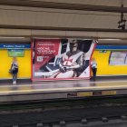En el expediente figura la promoción por ejemplo en el metro de Madrid (imagen).