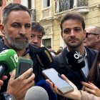 Santiago Abascal, ayer.