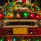 Un coche excesivamente decorado con luces y adornos navideños puede ser sancionado si interfiere con la visibilidad o el alumbrado reglamentario.