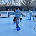 Pista de hielo en Toral de los Vados.