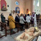 Una de las visitas a las parroquias del Arciprestazgo del Bajo Esla-Páramo.