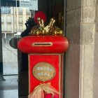 Buzón real que se ha instalado en Astorga.