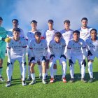 Formación inicial que presentó el Júpiter Leonés en el partido ante el Numancia B.