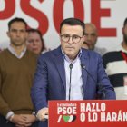 El candidato socialista a la presidencia de la Junta de Extremadura Miguel Ángel Gallardo.