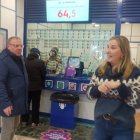 La dueña de la administración de lotería de Villablino premiada con el Gordo, Mónica Menéndez