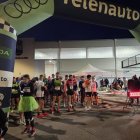 Momentos previos a la salida de la carrera.