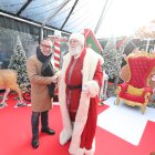 Carlos Cortina y Papá Noel