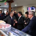 González Gago en el bar La Plaza de la localidad segoviana de Martín Muñoz de las Posadas.