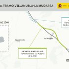 Tramo Villanubla-La Mudarra de la A-60.