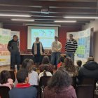 Un momento de la jornada dedicada a los polinizadores.