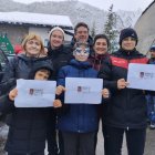 Una familia agraciada en Villablino.