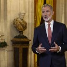 El rey Felipe VI pronuncia el tradicional mensaje de Nochebuena en el que hace balance de un año que ha sido complicado