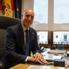 El alcalde de León, José Antonio Diez Díaz, posa durante una entrevista para Europa Press, a 10 de diciembre de 2025.