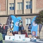La entrega de trofeos al final de la prueba.