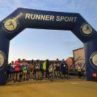 Momento de la salida de la categoría senior masculina y femenina de la San Silvestre.