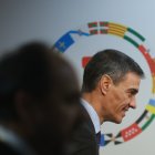 Pedro Sánchez llega a un Consejo de la UE en Bruselas, el mes pasado.