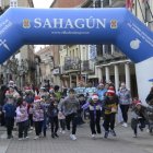 La San Silvestre hizo disfrutar a niños y mayores.