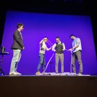 Una de las actuaciones del festival Vive a Magia en La Bañeza.