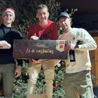 Méndez, Rubio y Mata, podio masculino.