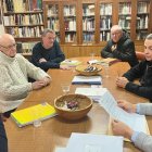 Reunión del jurado de los premios de investigación Antonio Estévez de este año.