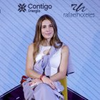 Marta García en la rueda de prena de ayer en Madrid.