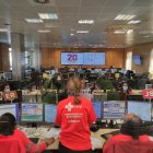 Archivo - Imagen de archivo de la sala del Centro de Emergencias 112 de Castilla y León.