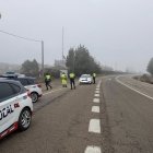 Uno de los controles realizados por la Policía Local.