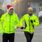 El homenajeado Marcos Bas, a la derecha.