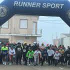 Momento de la salida de la Carrera de Navidad.