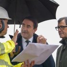 El consejero de Medio Ambiente, Vivienda y Ordenación del Territorio, Juan Carlos Suárez-Quiñones, visita el Parque Tecnológico de León.