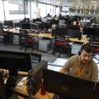 Trabajadores en la sede del Incibe, en imagen de archivo.