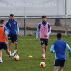 La plantilla de la Deportiva prepara el choque de Lezama.