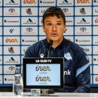 Jon Ansotegi, entrenador de la Real Sociedad B.