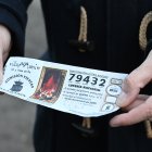 Una papeleta premiada con El 'Gordo' de la Lotería de Navidad.