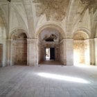 La Junta repara bóvedas y paramentos en la sacristía y antesacristía del Monasterio de Santa María de Sandoval (León).