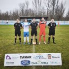 Foto previa al partido entre Almazán y CD La Virgen.