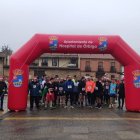 Momento de la salida de la Carrera de Navidad.
