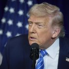 Fotografía cedida del presidente Donald Trump en Palm Beach, Florida. EFE/OFICINA DE PRENSA DE PRESIDENCIA.