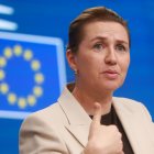 La primera ministra de Dinamarca, Mette Frederiksen.