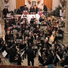 Concierto de año nuevo de la banda de música de Cistierna en la iglesia de Riaño.