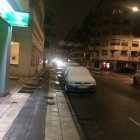 León ha amanecido cubierta por una fina capa de nieve