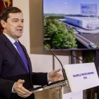 El presidente de la Junta ayer, en un acto oficial en Ávila.