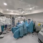 Imagen de uno de las operaciones efectuadas con este sistema quirúrgico.