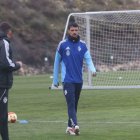 Erik Morán ya se puso ayer a las órdenes de Nafti en el Jesús Tartilán.