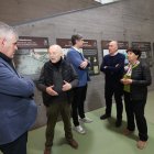 Inauguración de la muestra en la Uned de Ponferrada