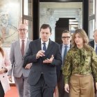 Rocío Lucas, José Miguel García, Alfonso Fernández Mañueco, Juan Manuel Corchado, Nuria González y Daniel Antonio de Luis.